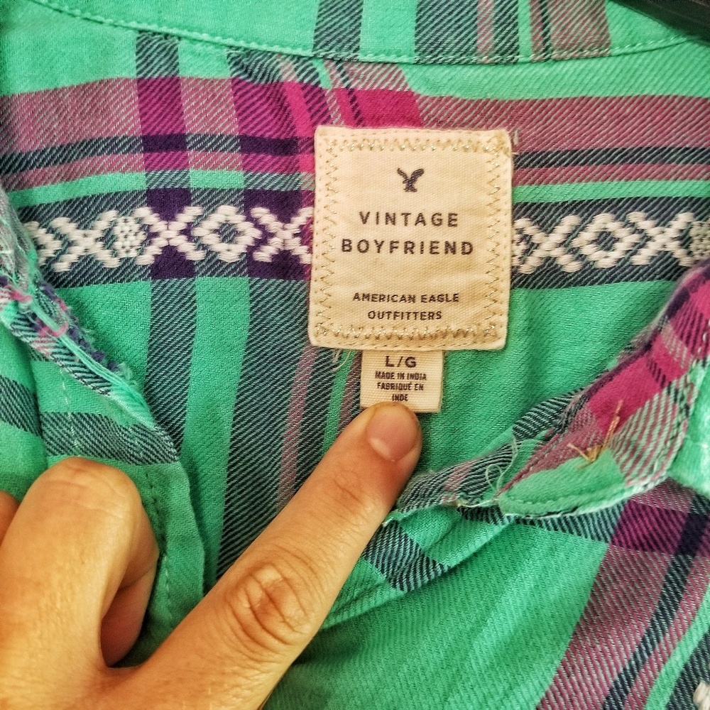 Button Up Flannel - Picture 3 of 3